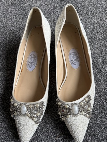 Hassall bridal shoes pearl - bridal,