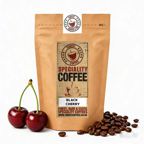 Black cherry coffee - cherry,