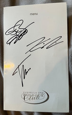 F1 2005 Paddock Menu Hand