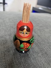 Russian Doll Toothpick Holder