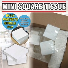 White paper serviettes ply - serviettes, (1