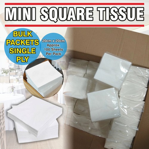 White paper serviettes ply - paper,