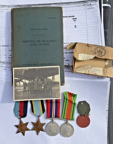 Ww2 raf medal group - raf,
