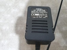 OEM AD-101A2D Power Supply AC Adapter Black 1.2-Amp 10-Volt Wall Mounted UK Plug