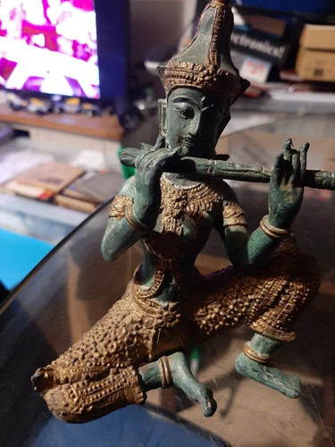 Antique tibetan buddhism - 5.5"antique,