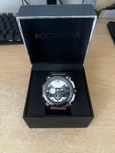 Rocawear watch stainless steel - stainless,
