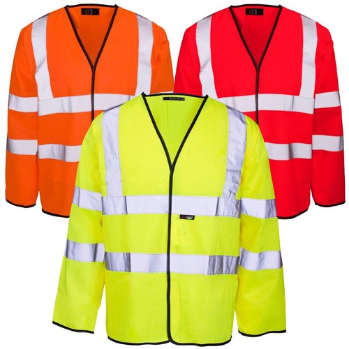 Vis vest long sleeve - long,