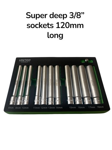 United socket set super deep - united,