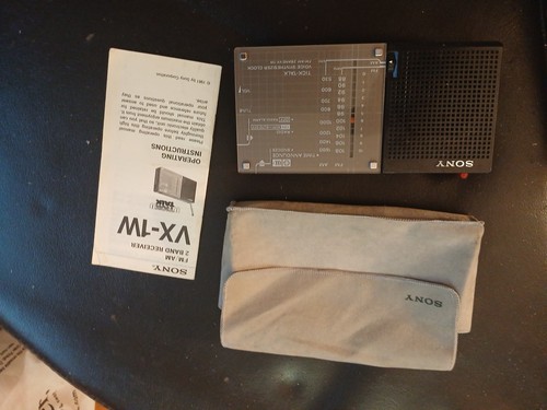 Vintage sony model - model, vx-1w