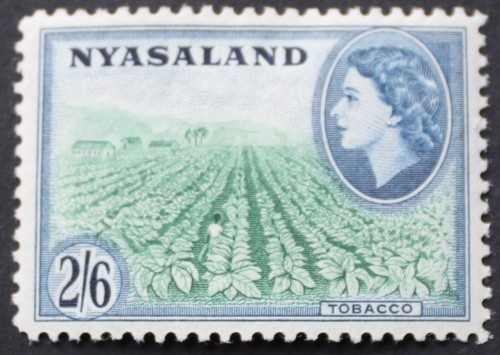 Nyasaland 1953 qeii - 1953, two