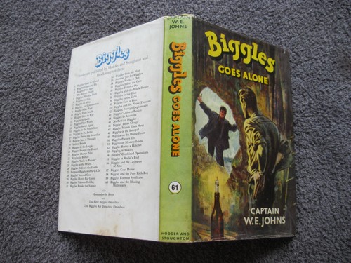 Biggles goes alone - by, captain