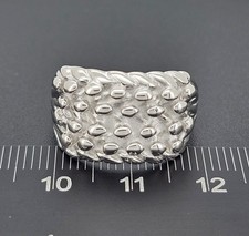 STERLING SILVER KEEPER RING