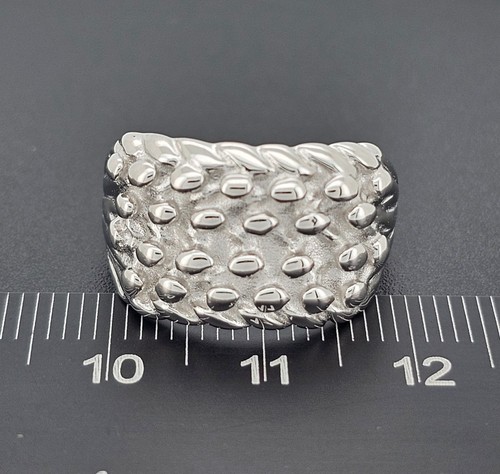 Sterling silver keeper ring - sterling,