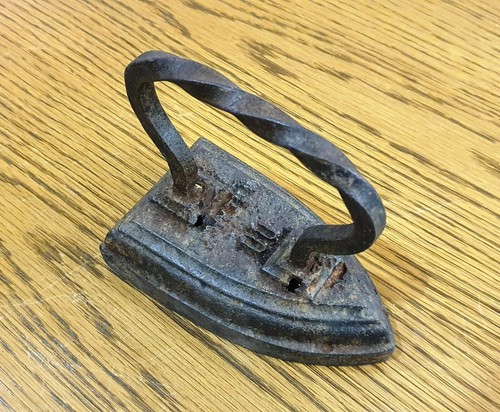 Old vintage cast iron - old,