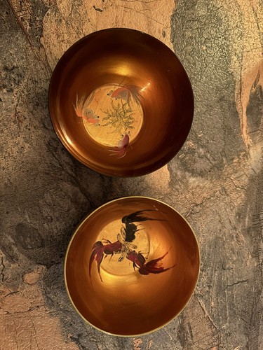 Pair cathay lacquer chinese - cathay,