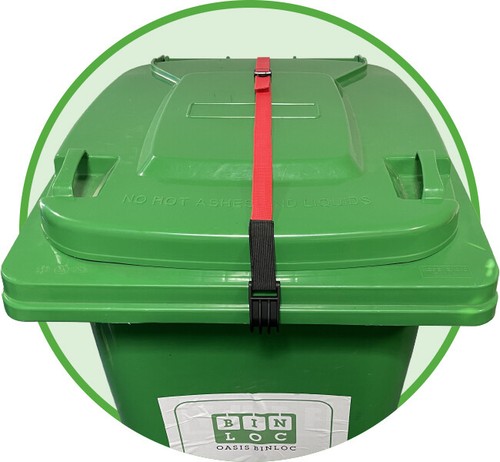 Wheelie bin strap - bin,