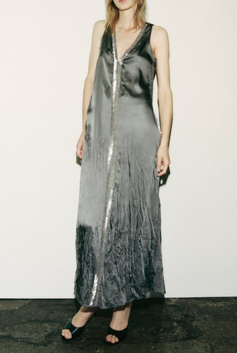 New zara satin - new,