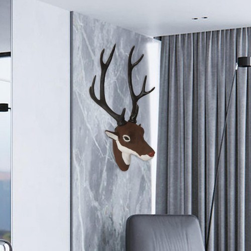 Wall mounted faux - mounted, head