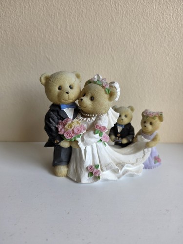 Avon figurine wedding bears - figurine,