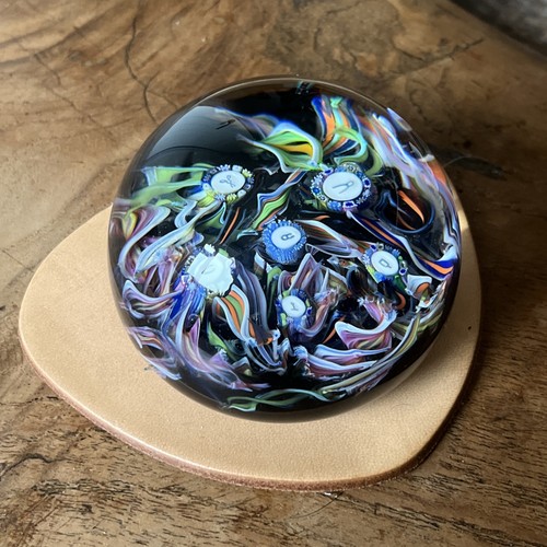 Caithness glass paperweight - glass,