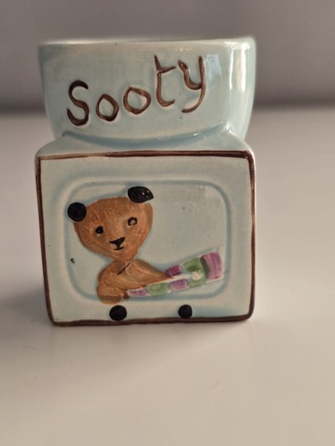 Rare vintage sooty egg cup - vintage,