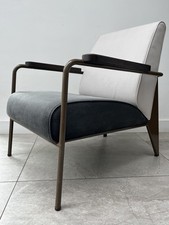 GENUINE JEAN PROUVE FAUTEUIL DE SALON CHAIR FOR VITRA -retro designer industrial