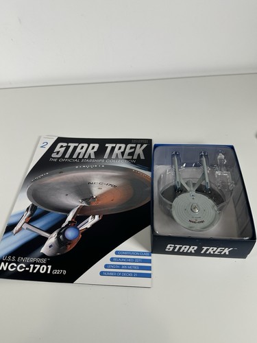 Eaglemoss star trek uss - star,