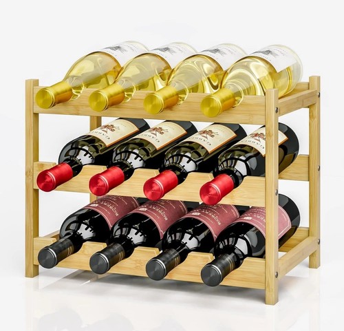 Bottle bamboo wine holder - bamboo,