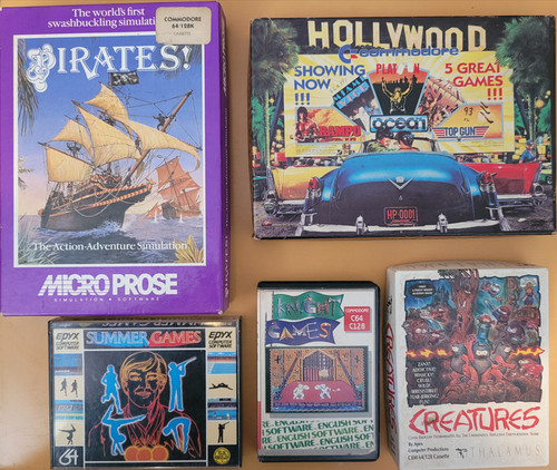 Commodore games 18 - 64, x