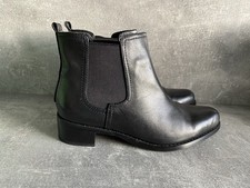 M&S Autograph Black Leather