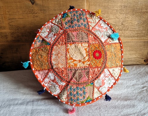 Indian handmade round ethnic - indian,