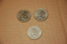 Job lot Three assorted QE II