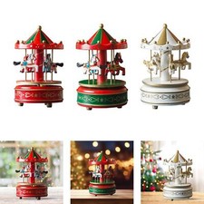 Christmas Wooden Carousel