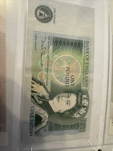 Old note - £1,