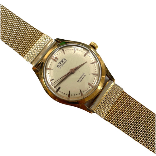 Vintage technos wristwatch - wristwatch, 17