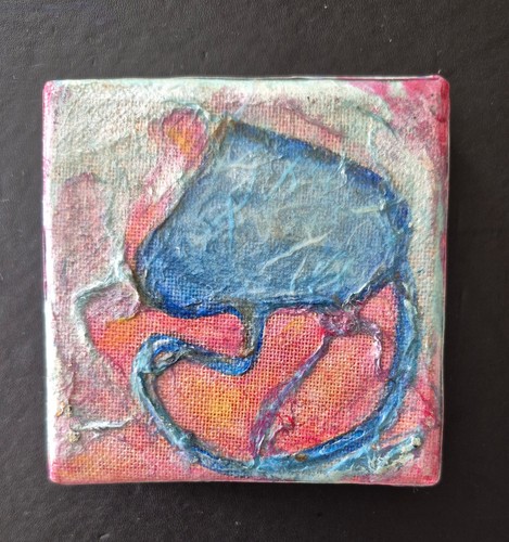 Original handmade art nouveau - original,