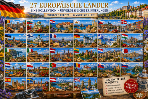Countries magnets set - countries,