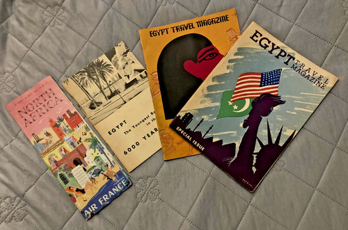 Vtg 1954 egypt - 4,