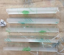 Wall Mounted Shelf,Clear Acrylic Nail Polish Organizer Display, Wall Rack x5