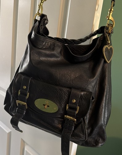 Mulberry alexa hobo black - mulberry,