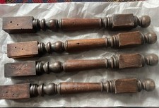 4x Antique Mahogany 19th