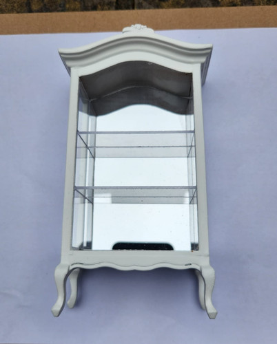 Dolls house miniature white - house,