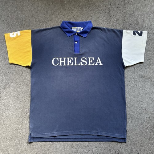 Vintage 90s chelsea blue - 90s, fc