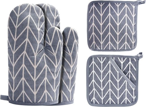 Oven mitts potholders bbq - &,