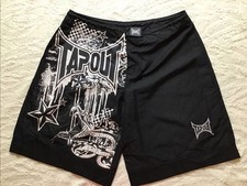 Tapout Shorts Black Boardshorts Board Shorts Retro - Sz 2XL