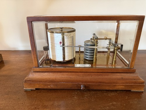 Antique barograph trotter - antique,