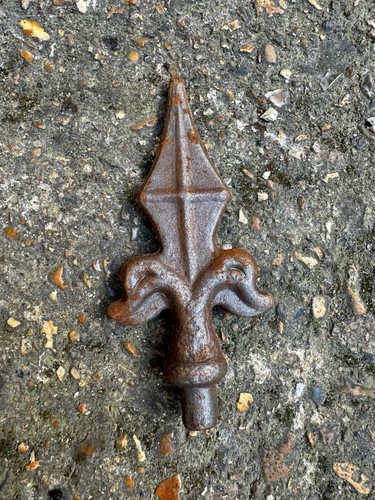 100 cast iron fleur lys - fleur, de