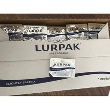Lurpak SPREADABLE Butter Portions 100 x 8g Portions from GREAT BRITISH TRADING