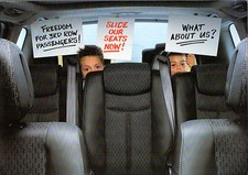 Renault Espace & Grand Espace 'Slide & Lock' Seats 2005 UK Foldout Brochure