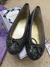 French Sole girls Silver Grey